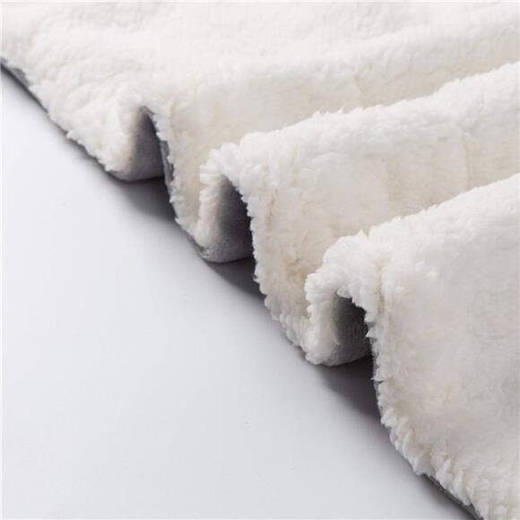 Sherpa Blanket Twin Thick Warm Blanket for Winter Bed Super Soft Fuzzy - Picture 3 of 7